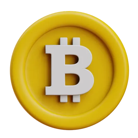 Bitcoin  3D Icon