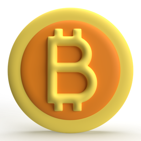 Bitcoin  3D Icon