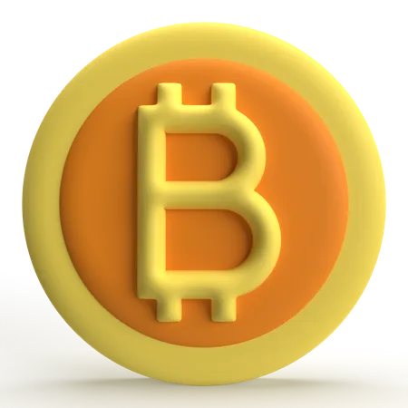 Bitcoin  3D Icon