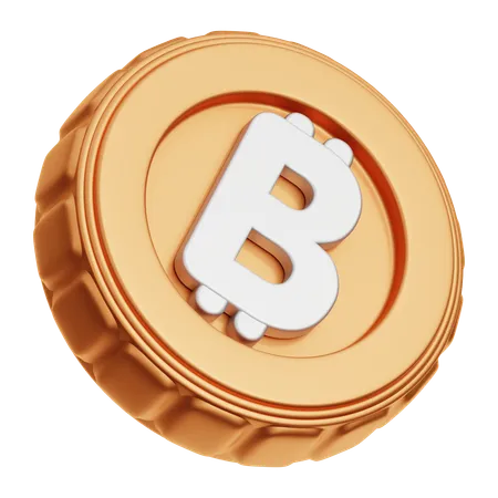 Bitcoin  3D Icon