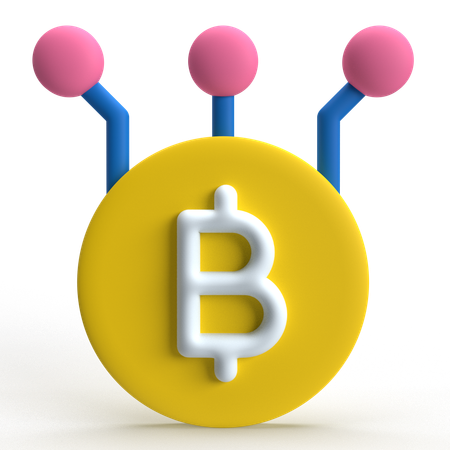 Bitcoin  3D Icon