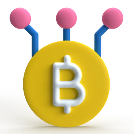 Bitcoin  3D Icon