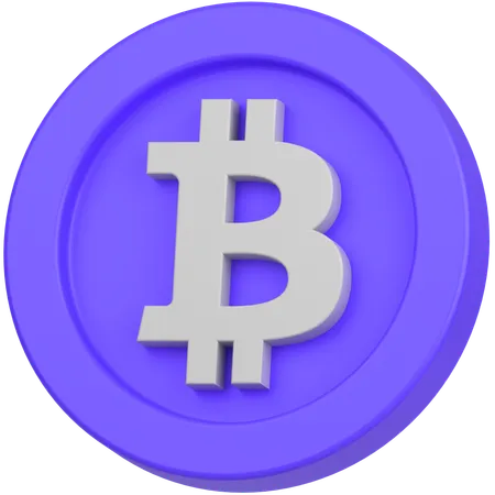 Bitcoin  3D Icon