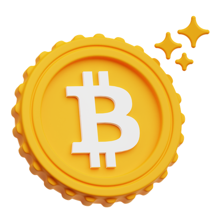 Bitcoin  3D Icon