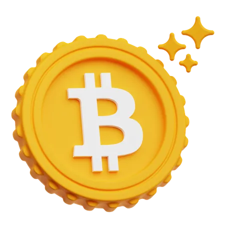 Bitcoin  3D Icon