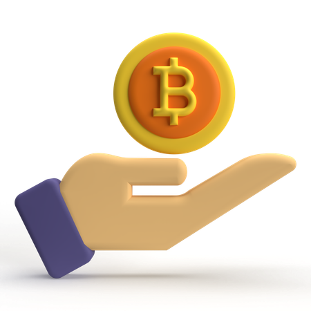 Bitcoin  3D Icon