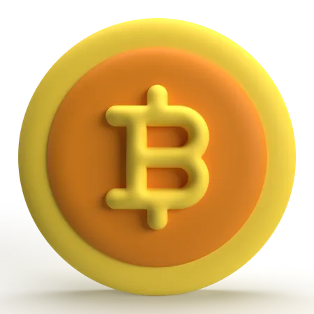 Bitcoin  3D Icon