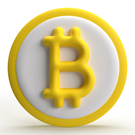 Bitcoin  3D Icon