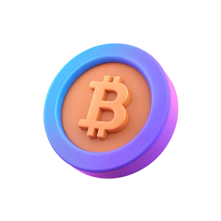 Bitcoin  3D Icon