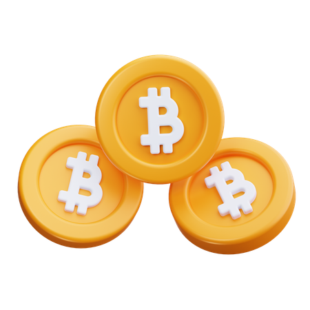 Bitcoin  3D Icon