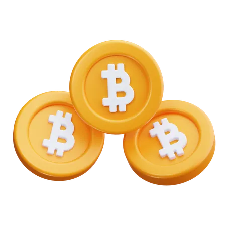 Bitcoin  3D Icon