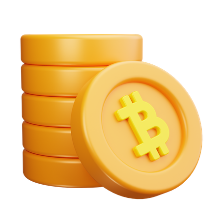 Bitcoin  3D Icon