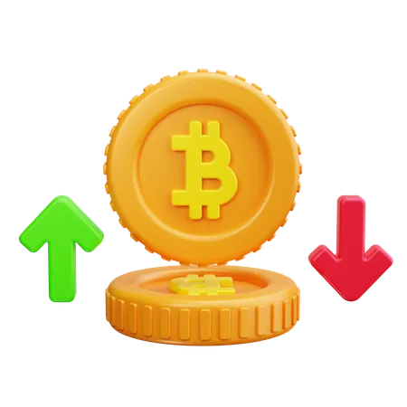 Bitcoin  3D Icon