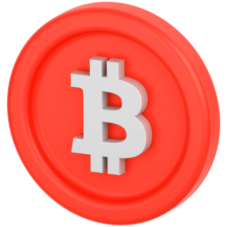 Bitcoin  3D Icon