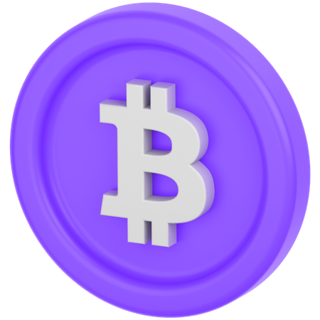 Bitcoin  3D Icon