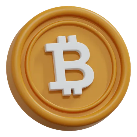 Bitcoin  3D Icon