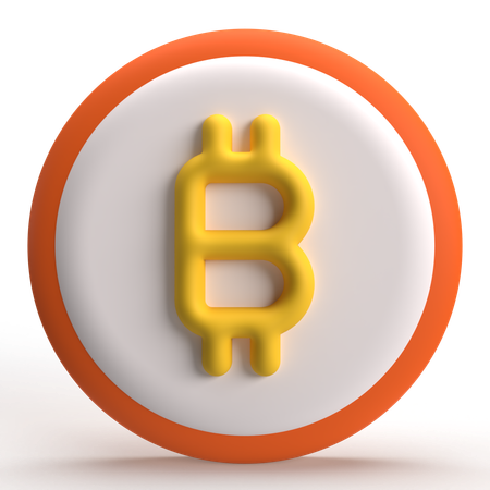 Bitcoin  3D Icon