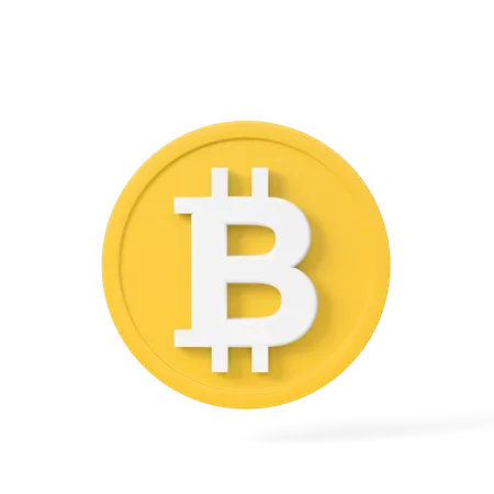 Bitcoin  3D Icon