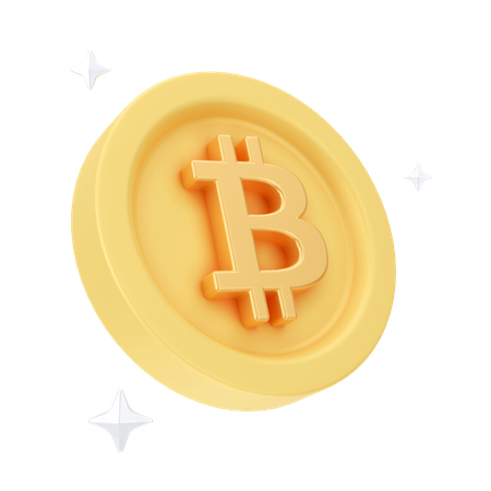 Bitcoin  3D Icon