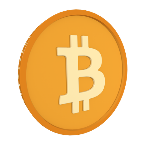 Bitcoin  3D Icon