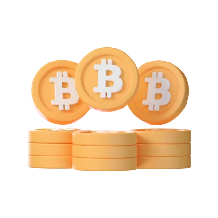 Bitcoin  3D Icon