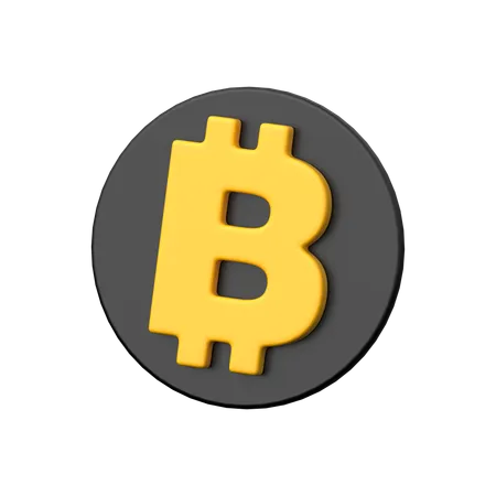 Bitcoin  3D Icon