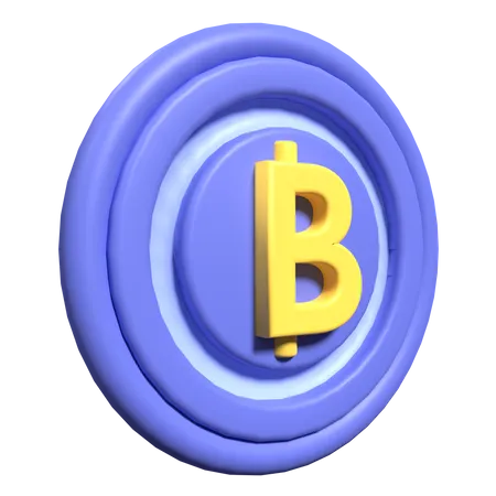 Bitcoin  3D Icon