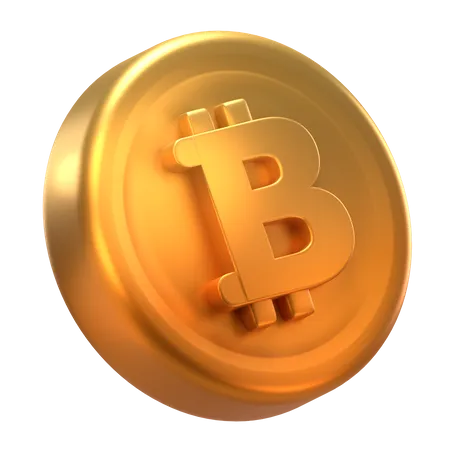 Bitcoin  3D Icon