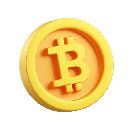 Bitcoin  3D Icon