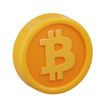 Bitcoin  3D Icon