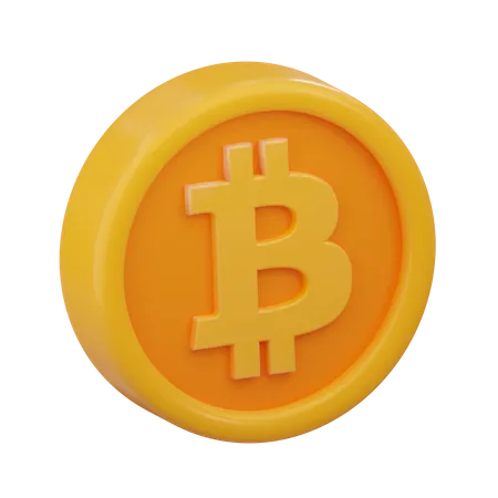 Bitcoin  3D Icon