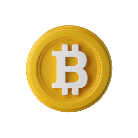 Bitcoin  3D Icon