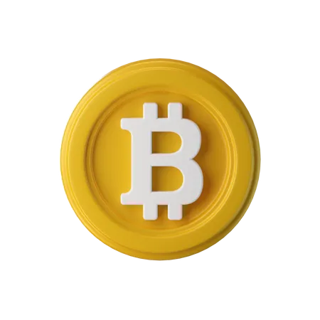 Bitcoin  3D Icon