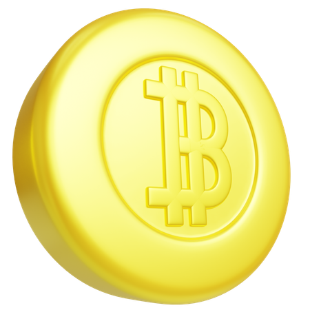 Bitcoin  3D Icon