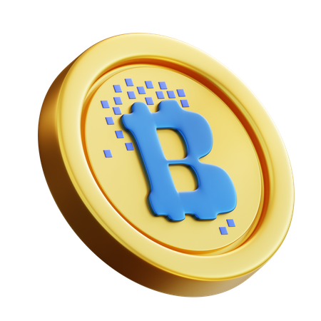 Bitcoin  3D Icon