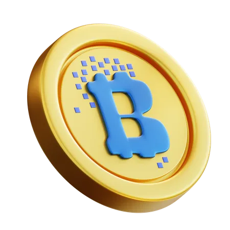 Bitcoin  3D Icon