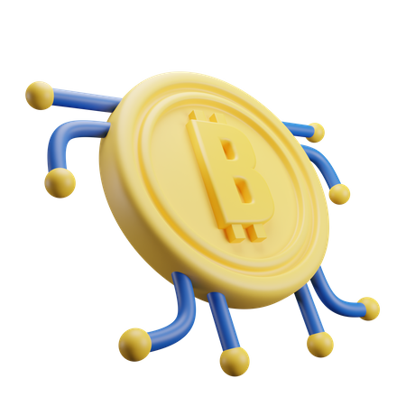 Bitcoin  3D Icon