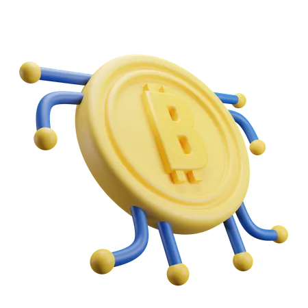 Bitcoin  3D Icon