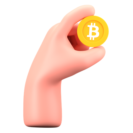 Bitcoin  3D Icon