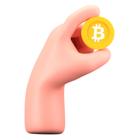 Bitcoin  3D Icon