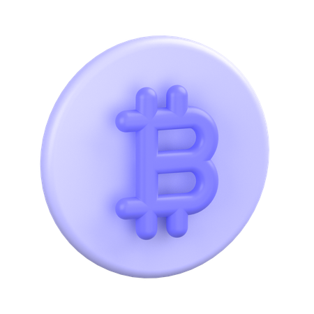 Bitcoin  3D Icon