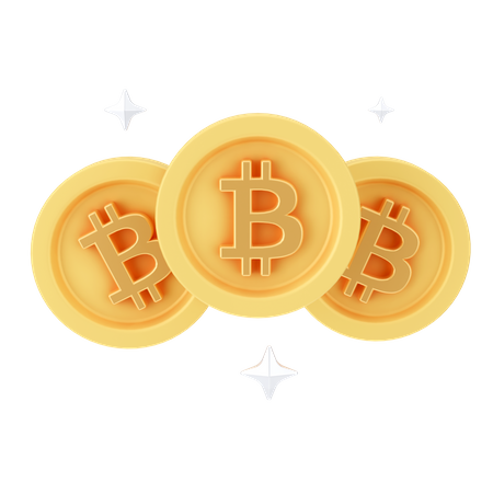 Bitcoin  3D Icon