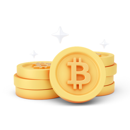 Bitcoin  3D Icon