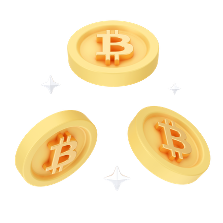 Bitcoin  3D Icon