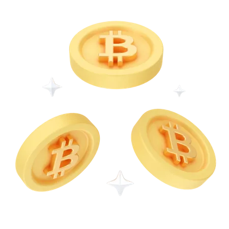 Bitcoin  3D Icon