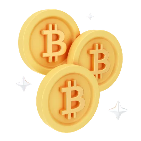 Bitcoin  3D Icon