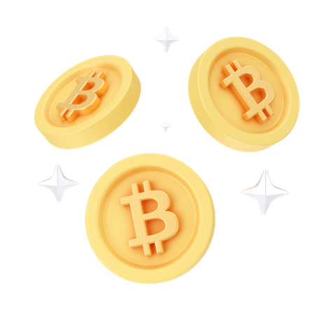 Bitcoin  3D Icon