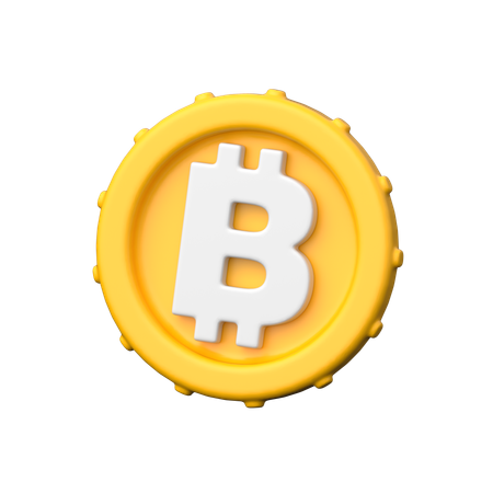 Bitcoin  3D Icon