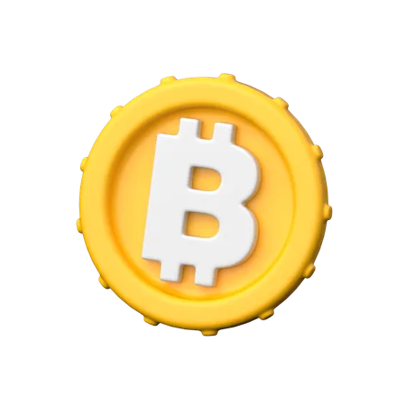 Bitcoin  3D Icon