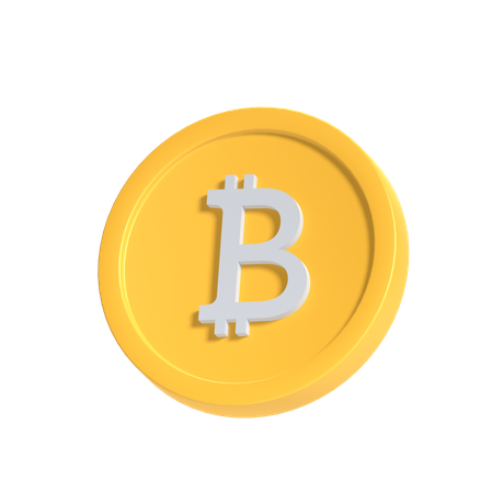 Bitcoin  3D Icon